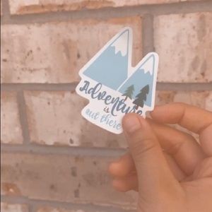 This cute Adventure sticker